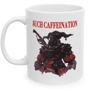 Such Caffeination FFXIV Final Fantasy 14 Such Devastation Gaius Mug 91